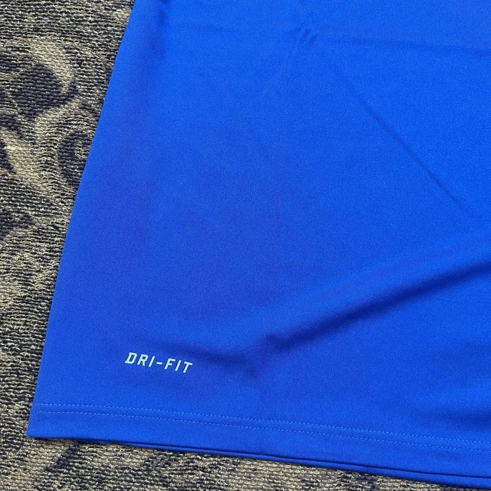 Nike Dri-FIT FC Kansas City Soccer women's Blue t-shirt Size Large New